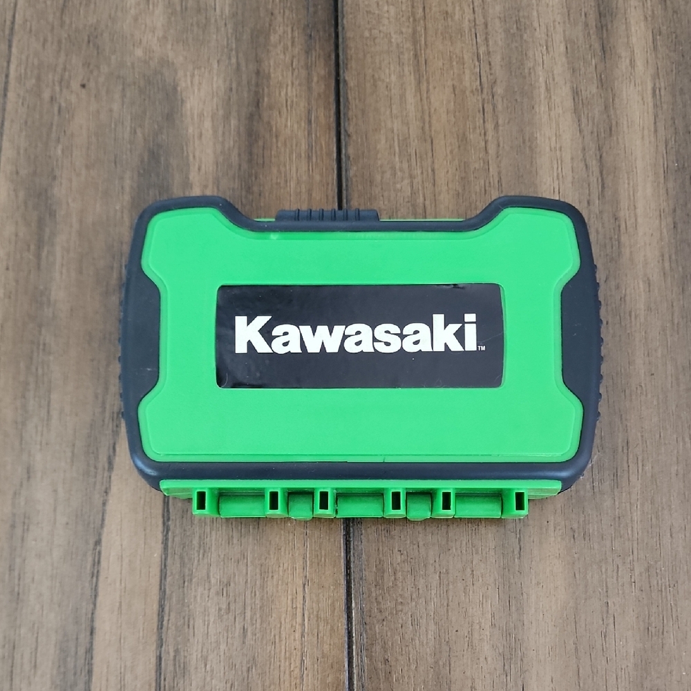 Kawasaki Lime Green Utility Box